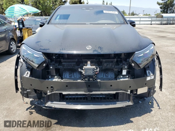 2023 Mercedes-Benz EQS with VIN 4JGDM4EB2PA018538, listed as a Copart auction lot 62095164 with 8,091 mi miles and Salvage Title. Bid and sale history available at carsss.com. Image 5.