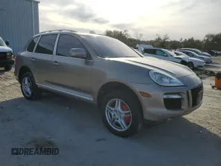 2008 Porsche Cayenne Turbo with VIN WP1AC29P28LA82247, listed as a Copart auction lot 43200365 with 0 mi miles and Clean Title. Bid and sale history available at carsss.com. Image 4.