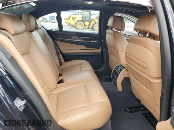 2015 BMW 7 Series 750i xDrive with VIN WBAYB6C58FD966084, listed as a Copart auction lot 61875325 with 159,616 mi miles and Salvage title. Bid and sale history available at DreamBid. Image 10.