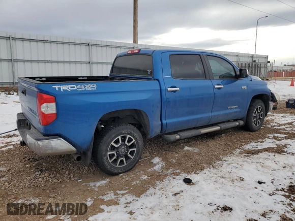 2017 Toyota Tundra Limited z VIN 5TFHW5F1XHX615236, wystawiony jako Copart lot #85672604 z przebiegiem 108 302 mil mil oraz Szkoda całkowita • Salvage title. Historia ofert i sprzedaży dostępna na DreamBid. Obrazek 3.