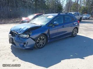2013 Subaru Impreza Wagon 2.0i Sport Premium with VIN JF1GPAL67DH848339, listed as a IAAI auction lot 41886846 with 168,244 mi miles. Bid and sale history available at carsss.com. Image 17.