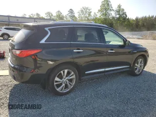 2014 Infiniti QX60 Hybrid with VIN 5N1CL0MM3EC515285, listed as a Copart auction lot 55140855 with 156,880 mi miles and Salvage Title. Bid and sale history available at DreamBid. Image 3.