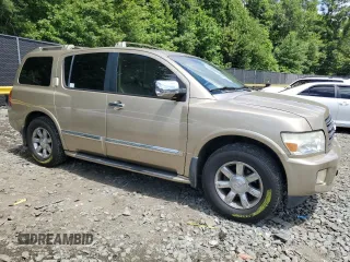 2004 Infiniti QX56 with VIN 5N3AA08C04N810028, listed as a Copart auction lot 60884264 with 172,853 mi miles and Clean Title. Bid and sale history available at carsss.com. Image 4.