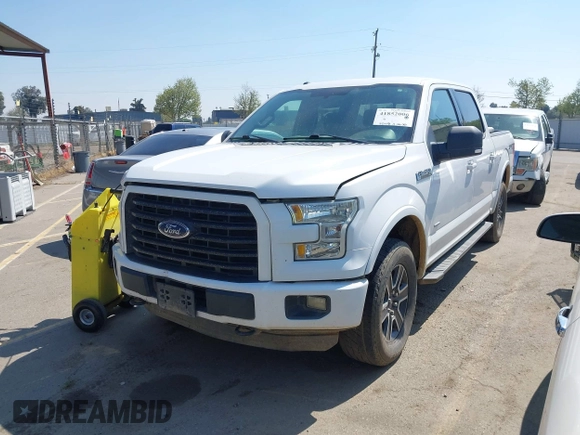 2015 Ford F-150 XLT with VIN 1FTEW1EP0FFA16253, listed as a IAAI auction lot 41852006 with 313,018 mi miles. Bid and sale history available at carsss.com. Image 18.