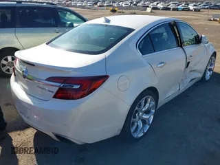 2014 Buick Regal GS with VIN 2G4GT5GX9E9253302, listed as a IAAI auction lot 42012519 with 101,692 mi miles. Bid and sale history available at carsss.com. Image 4.