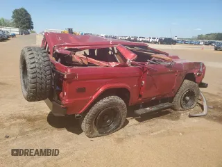 1972 Ford Bronco z VIN U15GLM80065, wystawiony jako Copart lot #50619305 z przebiegiem Nie podano mil oraz Szkoda całkowita • Salvage title. Historia ofert i sprzedaży dostępna na DreamBid. Obrazek 3.