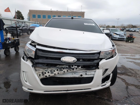 2013 Ford Edge Sport with VIN 2FMDK4AK7DBE25606, listed as a Copart auction lot 51695445 with 171,867 mi miles and Salvage Title. Bid and sale history available at carsss.com. Image 5.