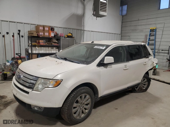 2008 Ford Edge Limited with VIN 2FMDK39C88BB12710, listed as a Copart auction lot 83646774 with 0 mi miles and Salvage Title. Bid and sale history available at carsss.com. Image 1.