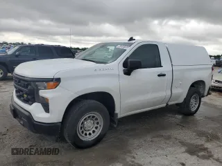 2023 Chevrolet Silverado 1500 Work Truck with VIN 3GCNAAEKXPG362846, listed as a Copart auction lot 54328195 with 140,887 mi miles and Clean Title. Bid and sale history available at carsss.com. Image 1.