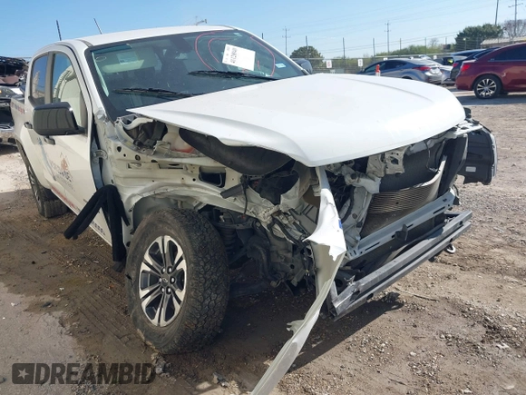 2022 Chevrolet Colorado 2WD Z71 with VIN 1GCGSDEN7N1247036, listed as a IAAI auction lot 41128949 with 41,058 mi miles and . Bid and sale history available at DreamBid. Image 6.