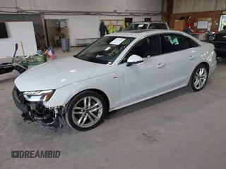 2023 Audi A4 S line Premium Plus с VIN WAUEAAF48PN008070, выставлен на аукционе IAAI как лот 42195055 с пробегом 19 911 миль миль и . История ставок и продаж доступна на DreamBid. Изображение 2.