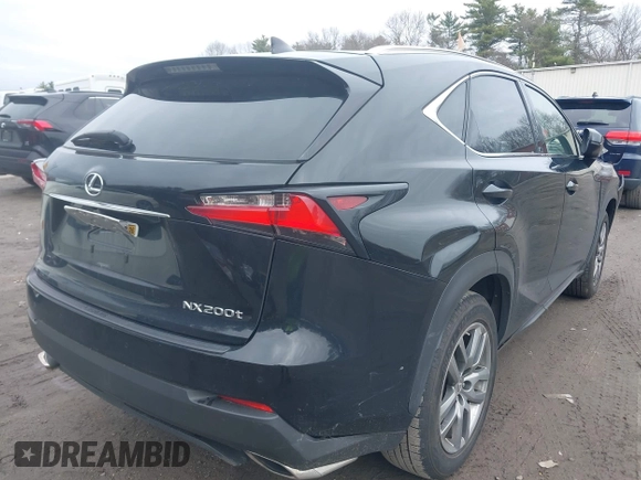 2015 Lexus NX 200t with VIN JTJBARBZ6F2035819, listed as a IAAI auction lot 42021021 with 134,362 mi miles and . Bid and sale history available at DreamBid. Image 4.