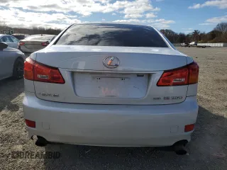 2006 Lexus IS 250 with VIN JTHCK262262004364, listed as a Copart auction lot 80584384 with 219,592 mi miles and Clean Title. Bid and sale history available at DreamBid. Image 6.