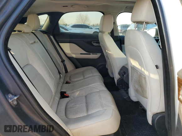 2017 Jaguar F-PACE 20d Prestige with VIN SADCK2BN4HA085821, listed as a Copart auction lot 47063215 with 130,480 mi miles and Clean Title. Bid and sale history available at carsss.com. Image 10.