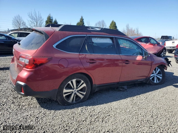 2018 Subaru Outback Limited with VIN 4S4BSANC2J3329824, listed as a Copart auction lot 48162725 with 56,012 mi miles and Salvage Title. Bid and sale history available at carsss.com. Image 3.