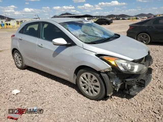2017 Hyundai Elantra GT with VIN KMHD35LH7HU369767, listed as a Copart auction lot 72659764 with 99,187 mi miles and Salvage Title. Bid and sale history available at carsss.com. Image 4.