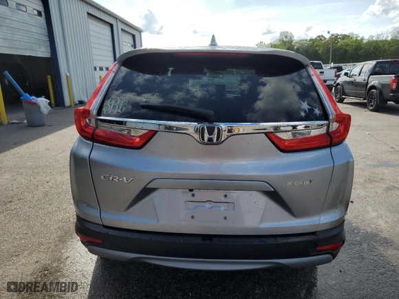 2018 Honda CR-V EX-L with VIN 7FARW1H8XJE006966, listed as a Copart auction lot 51445095 with 52,580 mi miles and Salvage Title. Bid and sale history available at carsss.com. Image 6.