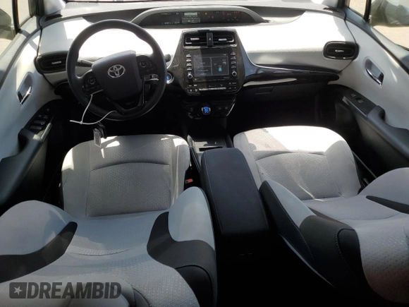 2022 Toyota Prius L Eco with VIN JTDKAMFUXN3174168, listed as a Copart auction lot 61052455 with 54,547 mi miles and Salvage title. Bid and sale history available at DreamBid. Image 8.