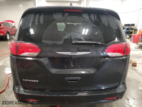 2020 Chrysler Voyager LXI with VIN 2C4RC1DG2LR172486, listed as a Copart auction lot 45213315 with 104,441 mi miles and Salvage Title. Bid and sale history available at carsss.com. Image 6.