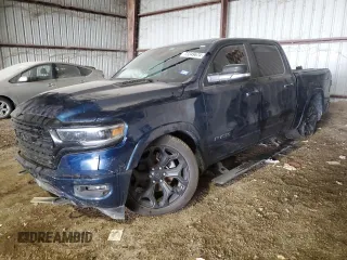 2022 Ram 1500 Limited with VIN 1C6SRFHM5NN345129, listed as a Copart auction lot 73349674 with 112,614 mi miles and Salvage title. Bid and sale history available at DreamBid. Image 1.