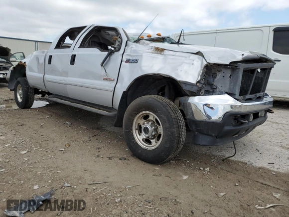 2003 Ford F-350 XL with VIN 1FTSW31PX3EC73121, listed as a Copart auction lot 54768805 with Not provided miles and Salvage title. Bid and sale history available at DreamBid. Image 4.
