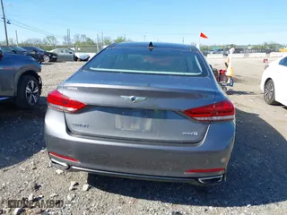 2015 Hyundai Genesis 3.8L with VIN KMHGN4JE3FU033234, listed as a IAAI auction lot 42049463 with 135,154 mi miles. Bid and sale history available at carsss.com. Image 16.