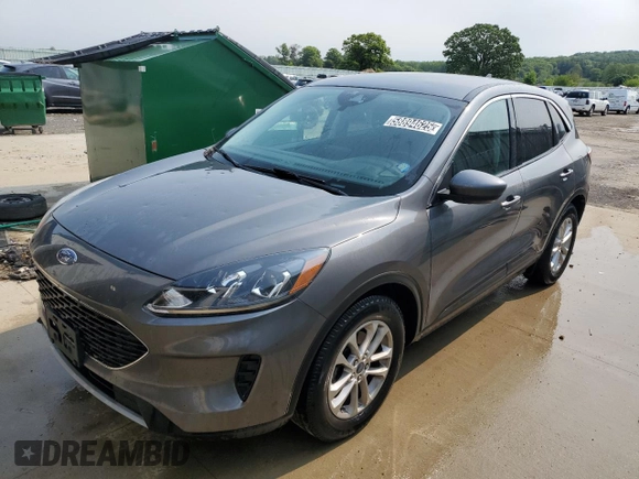 2021 Ford Escape SE with VIN 1FMCU0G66MUA68843, listed as a Copart auction lot 58894625 with 136,123 mi miles and Clean title. Bid and sale history available at DreamBid. Image 1.