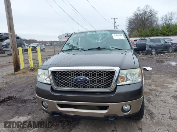 2006 Ford F-150 XLT with VIN 1FTPW14536FA23917, listed as a IAAI auction lot 41932518 with Not Provided miles and . Bid and sale history available at carsss.com. Image 12.