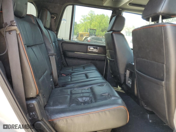 2007 Lincoln Navigator with VIN 5LMFU28547LJ04907, listed as a Copart auction lot 53605235 with 195,659 mi miles and Salvage Title. Bid and sale history available at carsss.com. Image 11.