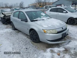 2003 Saturn ION with VIN 1G8AJ52F73Z162816, listed as a IAAI auction lot 41398800 with 179,905 mi miles. Bid and sale history available at carsss.com. Image 1.