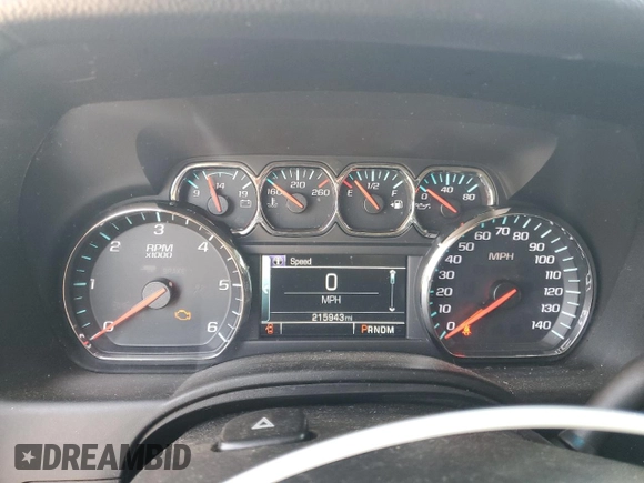 2015 Chevrolet Tahoe LT z VIN 1GNSKBKC1FR241776, wystawiony jako Copart lot #60779815 z przebiegiem 215 943 mil mil oraz Czysty tytuł • Clean title. Historia ofert i sprzedaży dostępna na DreamBid. Obrazek 9.
