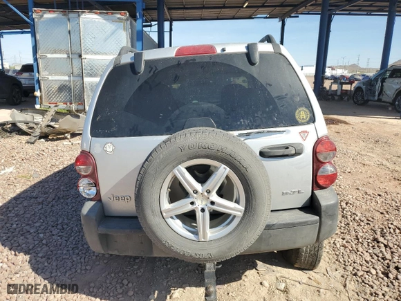 2007 Jeep Liberty Sport with VIN 1J4GK48K17W578082, listed as a Copart auction lot 50457665 with 200,804 mi miles and Salvage Title. Bid and sale history available at carsss.com. Image 6.