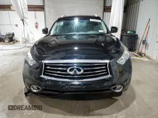 2014 Infiniti QX70 z VIN JN8CS1MW0EM411494, wystawiony jako Copart lot #55810625 z przebiegiem 94 258 mil mil oraz Szkody całkowita. Historia ofert i sprzedaży dostępna na DreamBid. Obrazek 5.