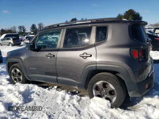 2017 Jeep Renegade Sport с VIN ZACCJAAB2HPF02174, выставлен на аукционе Copart как лот 41386555 с пробегом 160 503 миль миль и Списание • Salvage title. История ставок и продаж доступна на DreamBid. Изображение 2.