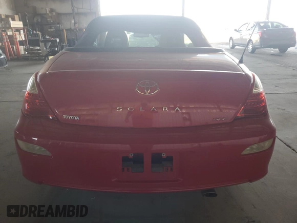 2007 Toyota Solara SE with VIN 4T1FA38P67U118594, listed as a Copart auction lot 62927695 with 148,105 mi miles and Salvage title. Bid and sale history available at DreamBid. Image 6.