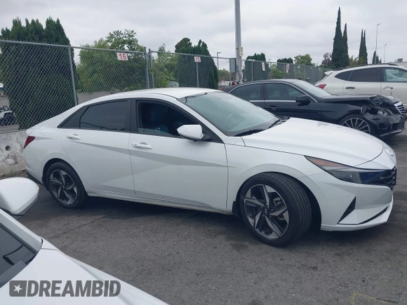 2023 Hyundai Elantra SEL with VIN 5NPLS4AG8PH097908, listed as a IAAI auction lot 42206969 with 42,599 mi miles and . Bid and sale history available at DreamBid. Image 13.