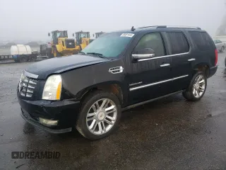 2010 Cadillac Escalade Premium with VIN 1GYUKCEF1AR159241, listed as a Copart auction lot 85061444 with 201,888 mi miles and Salvage title. Bid and sale history available at DreamBid. Image 1.