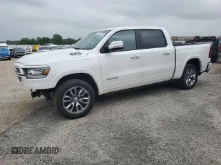 2022 Ram 1500 Laramie с VIN 1C6SRFJT5NN171919, выставлен на аукционе Copart как лот 55606795 с пробегом 33 684 миль миль и Списание • Salvage title. История ставок и продаж доступна на DreamBid. Изображение 1.