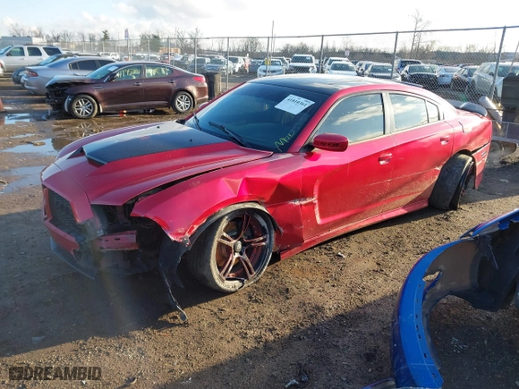 2011 Dodge Charger Road/Track with VIN 2B3CL5CT6BH571984, listed as a IAAI auction lot 41810361 with 188,780 mi miles. Bid and sale history available at carsss.com. Image 18.