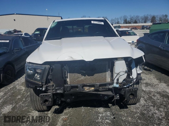 2023 Ram 1500 Big Horn with VIN 1C6SRFBT1PN590786, listed as a Copart auction lot 47774805 with 39,365 mi miles and Salvage Title. Bid and sale history available at carsss.com. Image 5.
