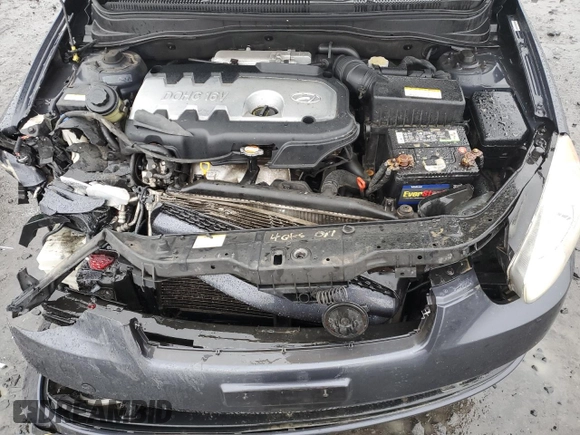 2007 Hyundai Accent SE with VIN KMHCN36C57U008952, listed as a Copart auction lot 86095324 with 167,601 mi miles and Salvage Title. Bid and sale history available at carsss.com. Image 11.