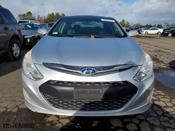 2014 Hyundai Sonata Hybrid Limited with VIN KMHEC4A48EA106005, listed as a Copart auction lot 86050224 with 155,467 mi miles and Salvage Title. Bid and sale history available at carsss.com. Image 5.