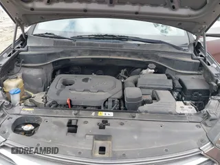 2017 Hyundai Santa Fe 2.4L with VIN 5XYZU3LB4HG424734, listed as a IAAI auction lot 41491166 with 130,905 mi miles and . Bid and sale history available at DreamBid. Image 10.