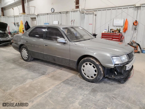 1996 Lexus LS 400 with VIN JT8BH22F5T0051236, listed as a Copart auction lot 47288755 with 126,807 mi miles and Clean Title. Bid and sale history available at carsss.com. Image 4.