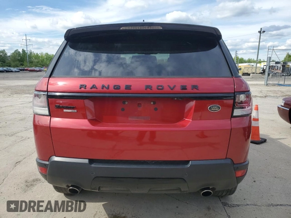 2016 Land Rover Range Rover Sport HSE z VIN SALWR2VF0GA563782, wystawiony jako Copart lot #56096865 z przebiegiem 92 057 mil mil oraz Szkoda całkowita • Salvage title. Historia ofert i sprzedaży dostępna na DreamBid. Obrazek 6.
