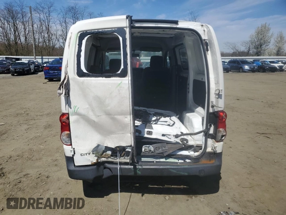 2015 Chevrolet City Express Cargo LS with VIN 3N63M0YN7FK712845, listed as a Copart auction lot 50048274 with 154,158 mi miles and Salvage Title. Bid and sale history available at DreamBid. Image 6.