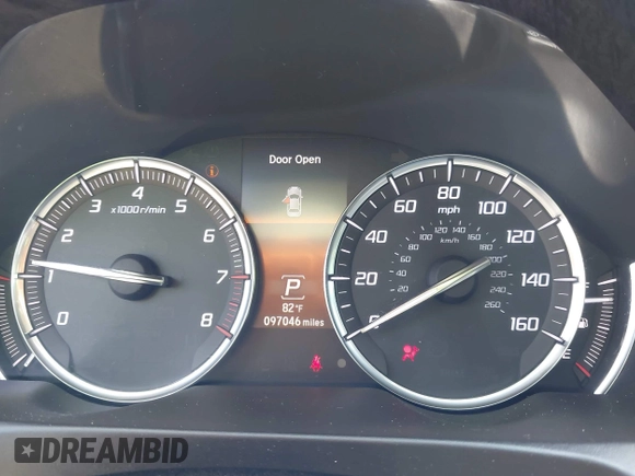 2018 Acura TLX with VIN 19UUB1F33JA006391, listed as a IAAI auction lot 42394731 with 97,046 mi miles and . Bid and sale history available at DreamBid. Image 7.