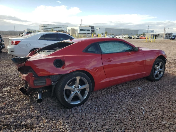 2011 Chevrolet Camaro 2LS with VIN 2G1FA1ED4B9114531, listed as a Copart auction lot 48901055 with 153,397 mi miles and Salvage Title. Bid and sale history available at carsss.com. Image 3.
