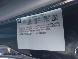 2012 Cadillac CTS with VIN 1G6DA1E38C0127576, listed as a IAAI auction lot 41239581 with 141,345 mi miles and . Bid and sale history available at DreamBid. Image 9.