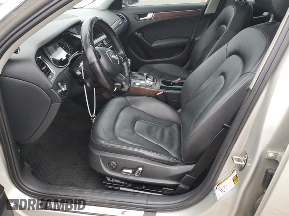 2014 Audi A4 Premium Plus with VIN WAUFFAFLXEN007111, listed as a Copart auction lot 44054545 with 184,055 mi miles and Salvage Title. Bid and sale history available at carsss.com. Image 7.